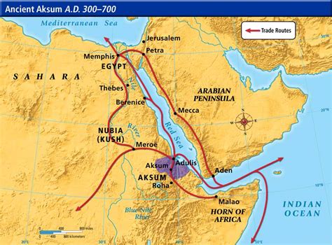 The Axumite Decline; A Tale of Shifting Trade Routes and Political Fragmentation