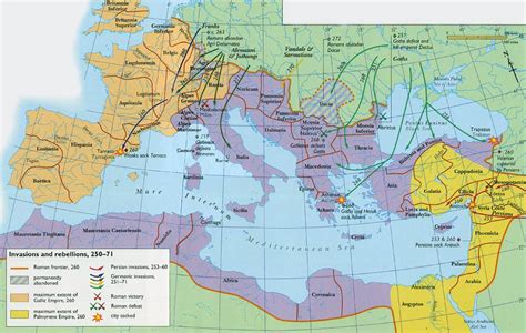 The Crisis of the Third Century; Imperial Instability and Barbarian Incursions in the Roman Empire